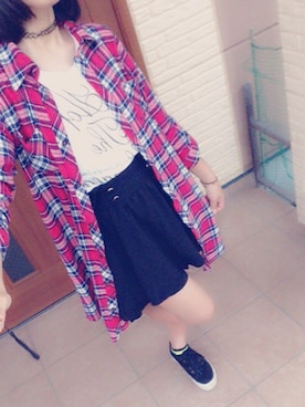 「WC（ダブル シー）のアイテム（アクセサリー）」を使った、ふ う か さん（レディース・151cm）の秋コーディネート
