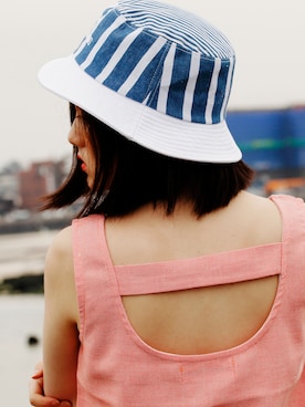 「ROCKET x LUNCH（ロケットアンドランチ）のアイテム」を使った、rocketxlunchさん（レディース・166cm）の夏コーディネート