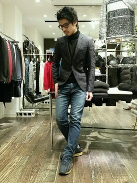 shinyaさん（メンズ・174cm）の冬コーディネート