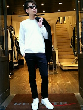 「WEAR」｜「アイテム（その他）」を使った、shinyaさん（メンズ・174cm）の春コーディネート
