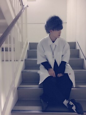 「ゆるずる」｜中込さん（メンズ・169cm）の秋コーディネート