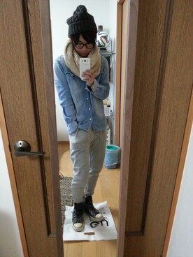 kokkyさん（メンズ・160cm）の冬コーディネート