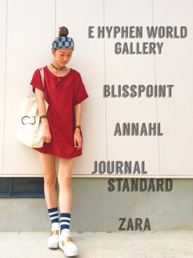 高千 真穂さん（レディース・165cm）の秋コーディネート