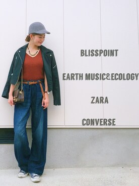 高千 真穂さん（レディース・165cm）の秋コーディネート