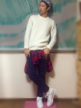 Masaさん（メンズ・175cm）の冬コーディネート