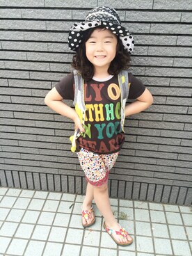 蓮水さんのコーディネート