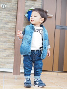 りゅーちゃんさん(キッズ・80cm)の秋コーディネート