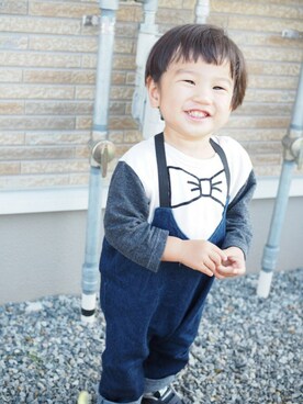 りゅーちゃんさん(キッズ・80cm)の冬コーディネート