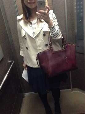 ゆみ、さん（レディース・159cm）の秋コーディネート