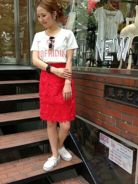 Amiさん（レディース・156cm）の夏コーディネート