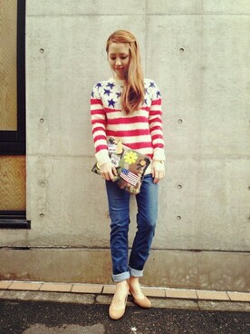 Amiさん（レディース・156cm）の秋コーディネート