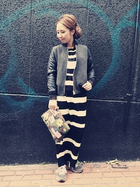 Amiさん（レディース・156cm）の秋コーディネート