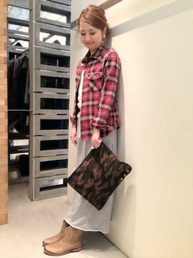 Amiさん（レディース・156cm）の冬コーディネート