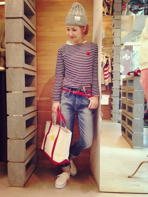 レイ ビームス 原宿amiさんのスニーカーを使ったコーディネート Zozotown