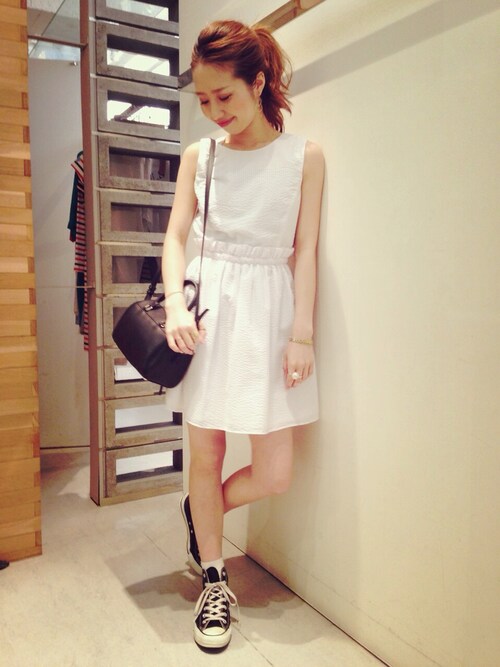 Ami レイ ビームス 原宿 Ray Beamsのワンピースを使ったコーディネート Wear