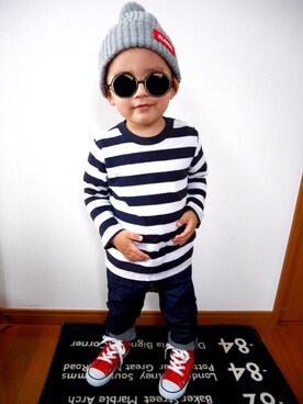 EITOさん(キッズ・90cm)の冬コーディネート