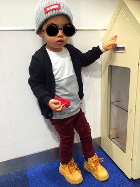 EITOさん(キッズ・90cm)の冬コーディネート