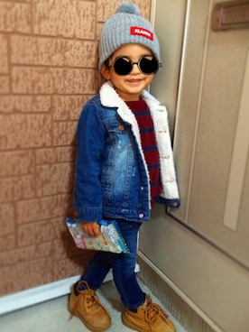 EITOさん(キッズ・90cm)の冬コーディネート