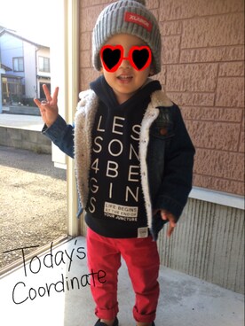 EITOさん(キッズ・90cm)の春コーディネート