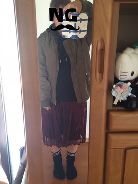 築田怜香さんのコーディネート