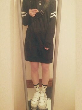 「厚底」｜myさん（レディース・152cm）の春コーディネート