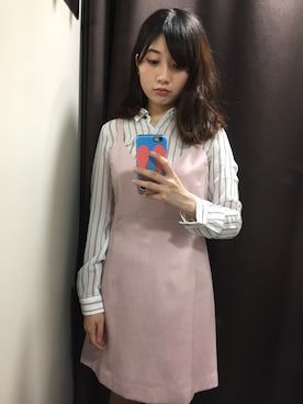 「MIXXO（ミッソ）のアイテム（ワンピース/ドレス）」を使った、Luna Fuさん（レディース・162cm）の夏コーディネート