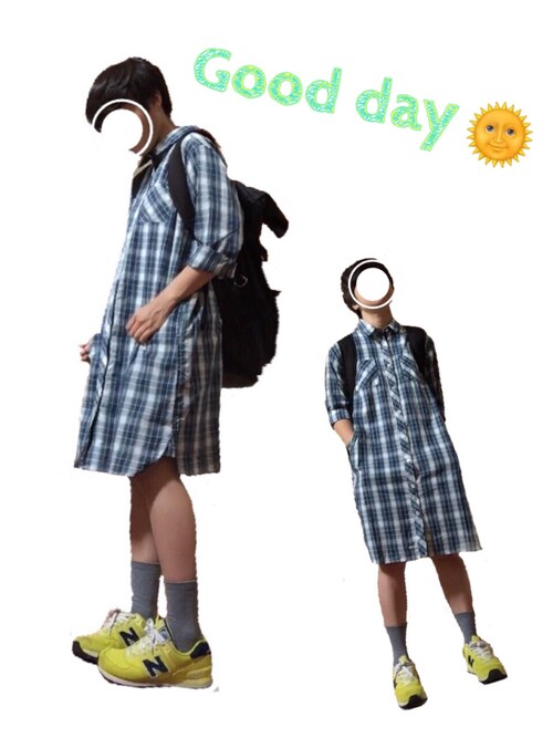 まほち The Emporiumのシャツワンピースを使ったコーディネート Wear