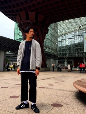 「CODY SANDERSON（コディサンダーソン）のアイテム（バングル/リストバンド）」を使った、Shouya Kitayamaさん（メンズ・171cm）の夏コーディネート