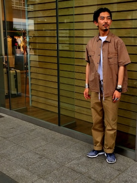 Shouya Kitayamaさん(メンズ・171cm)の夏コーディネート