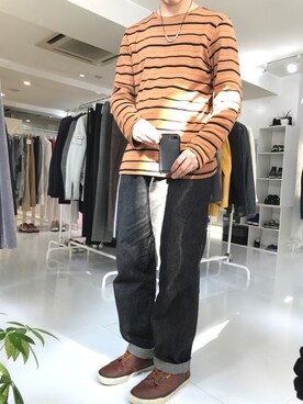 Loewe ロエベ のtシャツ カットソーを使ったメンズ人気ファッションコーディネート ユーザー ショップスタッフ Wear