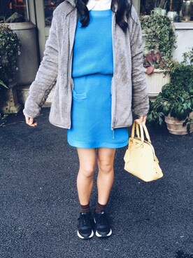 키키さん（レディース・152cm）の冬コーディネート