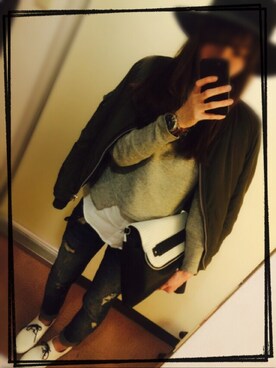 「BIGBANG」｜kyanaさん（レディース・158cm・20代）の秋コーディネート