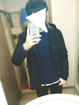 「Subciety（サブサエティ）のアイテム（ダッフルコート）」を使った、koheiさん（メンズ・180cm）の冬コーディネート