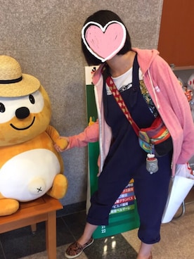 「チャイハネ（チャイハネ）のアイテム（サロペット/オーバーオール）」を使った、mythicaさん（レディース・162cm）の秋コーディネート