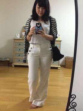 真結さんのコーディネート