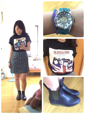 真結さんのコーディネート