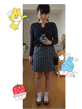 真結さんのコーディネート