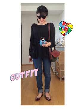 真結さんのコーディネート