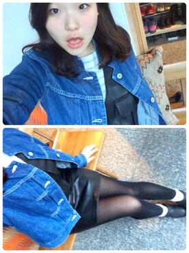 真結さんのコーディネート