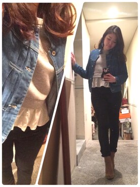 真結さんのコーディネート