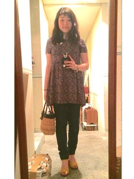 真結さんのコーディネート