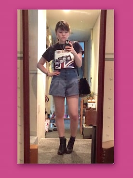 真結さんのコーディネート