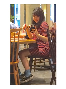 真結さんのコーディネート