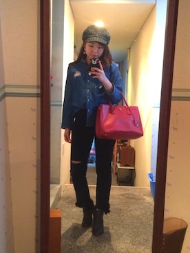 真結さんのコーディネート