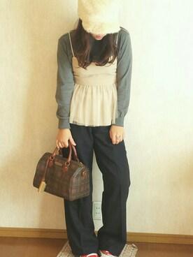 ふり子さん(レディース・164cm)の秋コーディネート