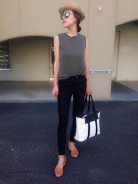 あろまんØさん（レディース・160cm）の夏コーディネート