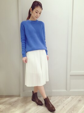 「サイドゴアブーツ」｜zonoさん（レディース・166cm）の冬コーディネート