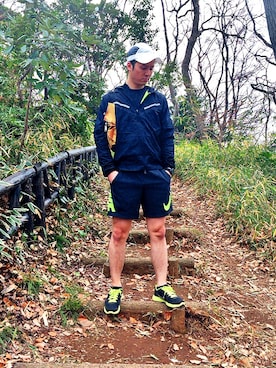 「northface（ノースフェイス）のアイテム（帽子）」を使った、たぼさん（メンズ・174cm）の冬コーディネート