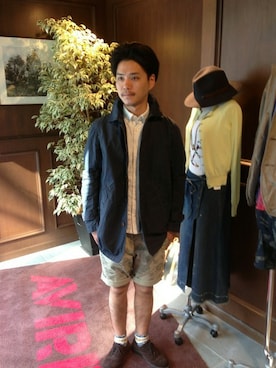 正さん（メンズ・170cm）の春コーディネート