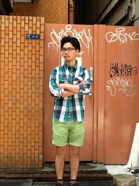 正さん（メンズ・170cm）の春コーディネート